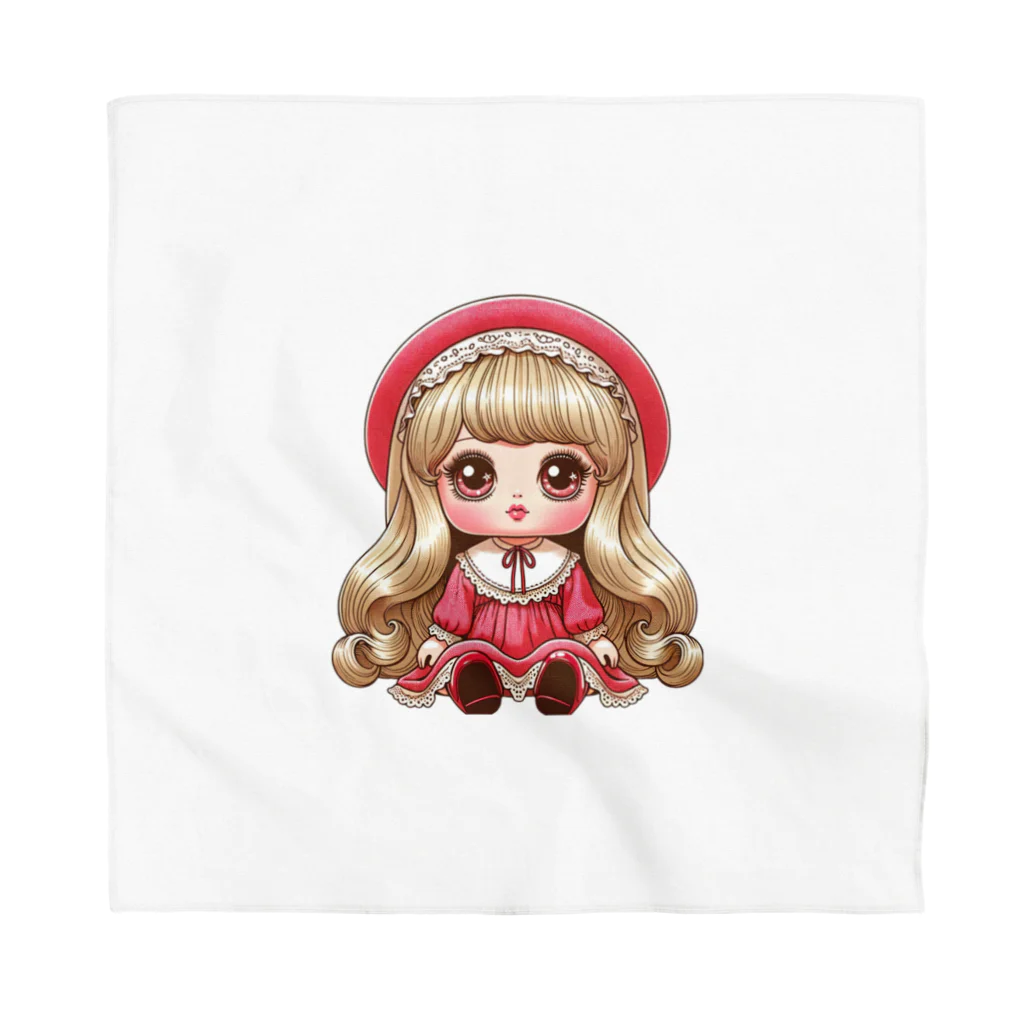 ミントキャンディのレトロなDOLL Bandana