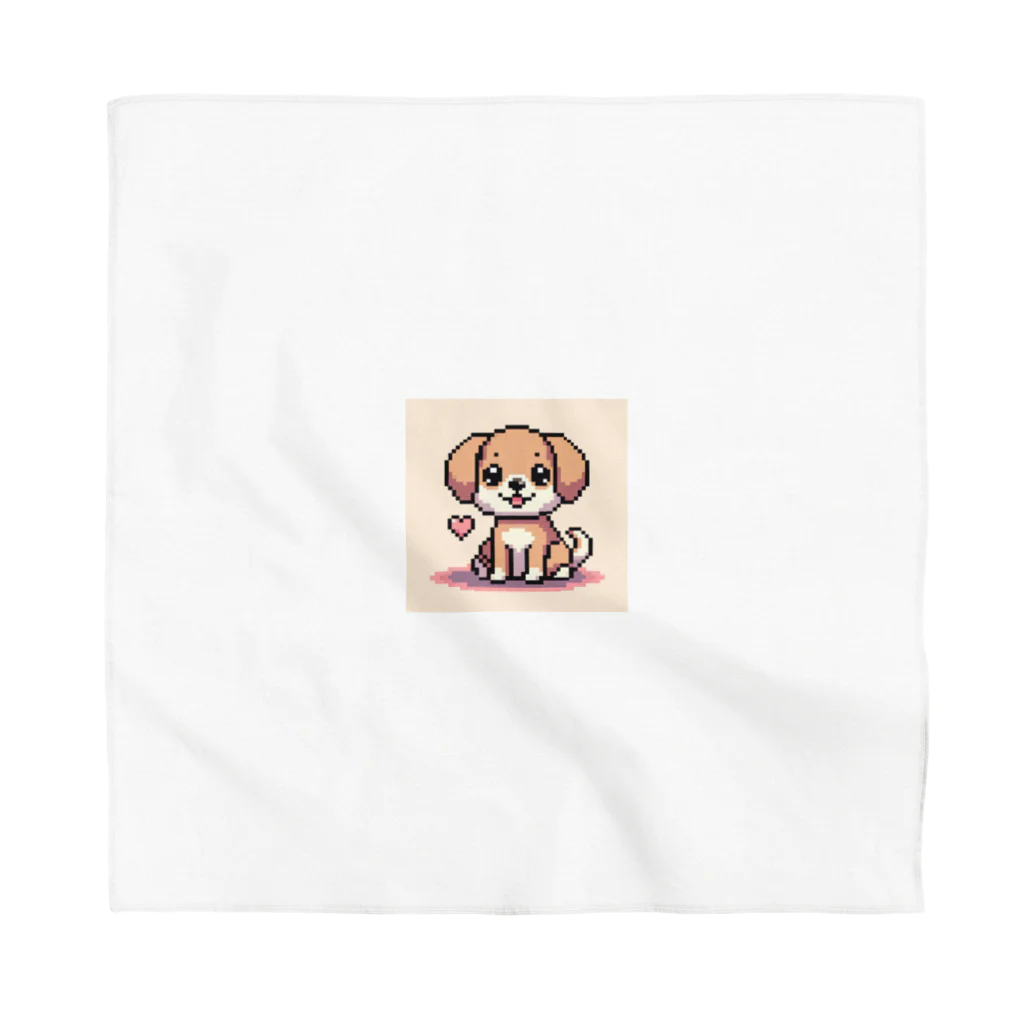 wanwan!!のワンチャン　ドット絵 Bandana