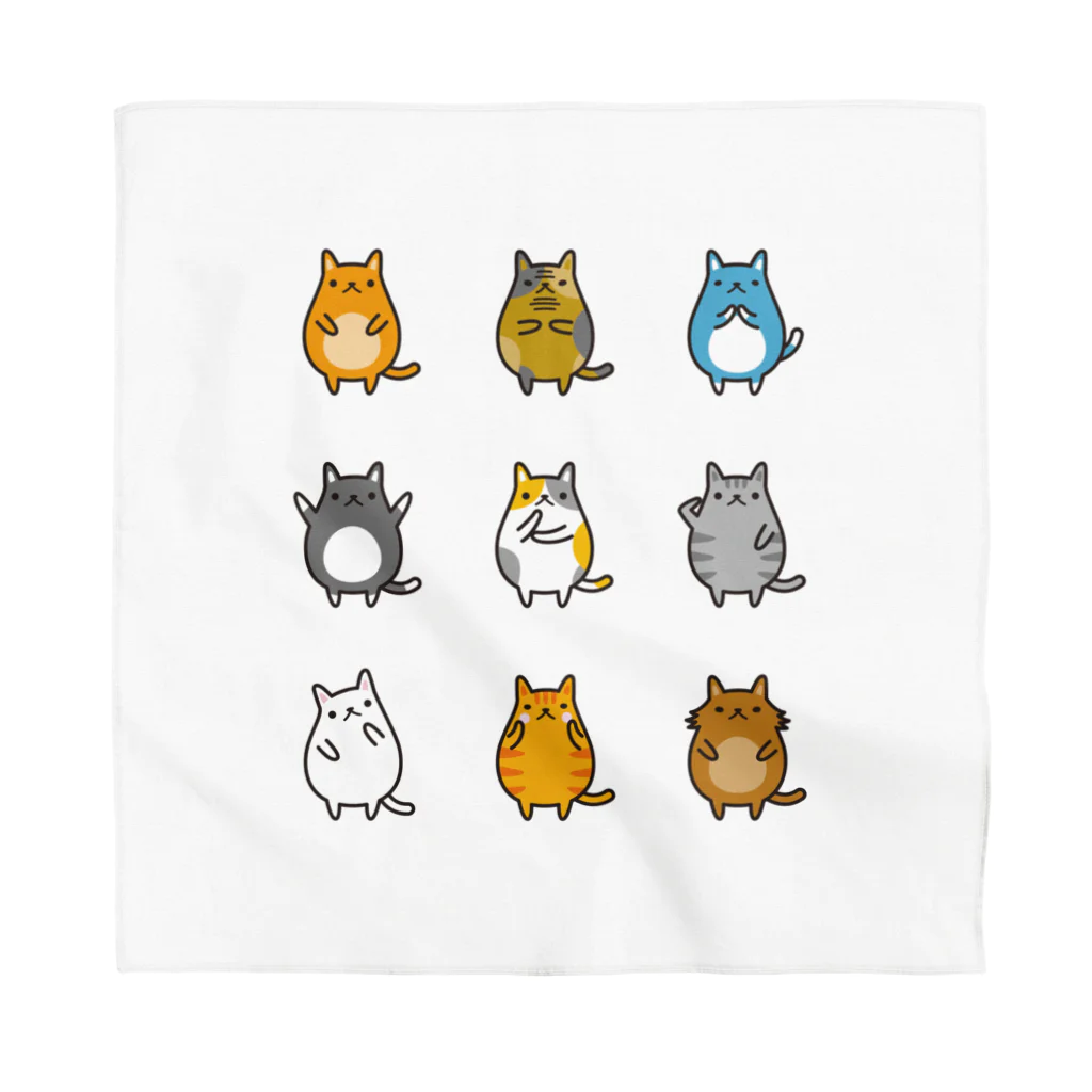 hiropo3のねこズ Bandana