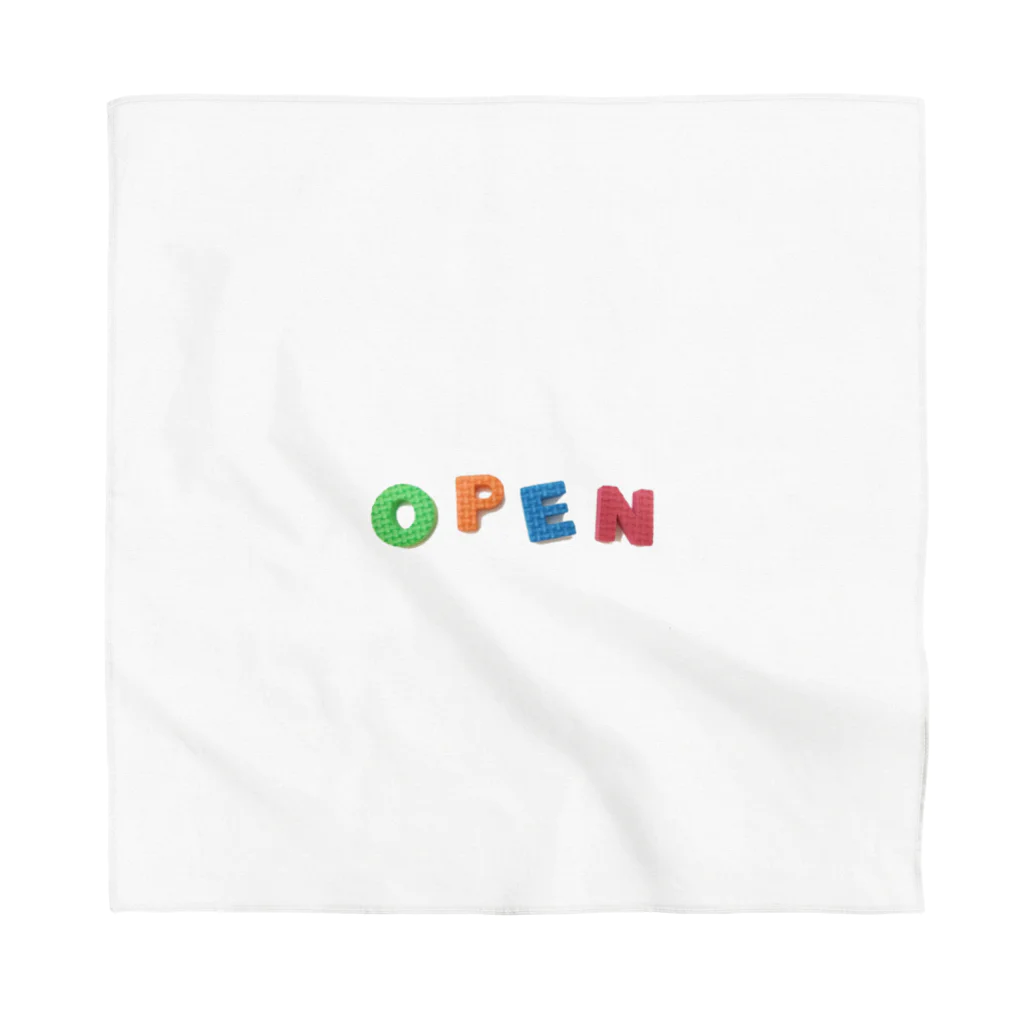 ainarukokoroのOPEN Bandana