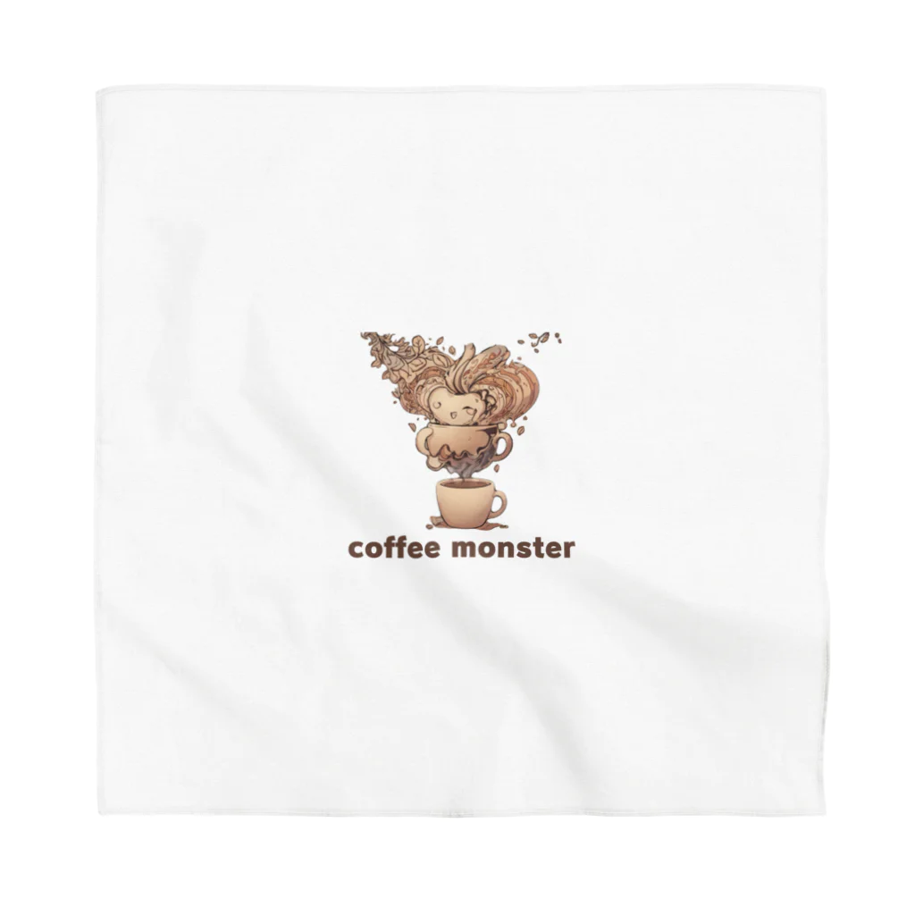 leisurely_lifeのcoffee monster Bourbon バンダナ