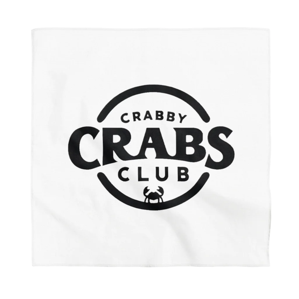 MatrixSphereのCRABBY CRABS CLUB シンプルロゴ バンダナ