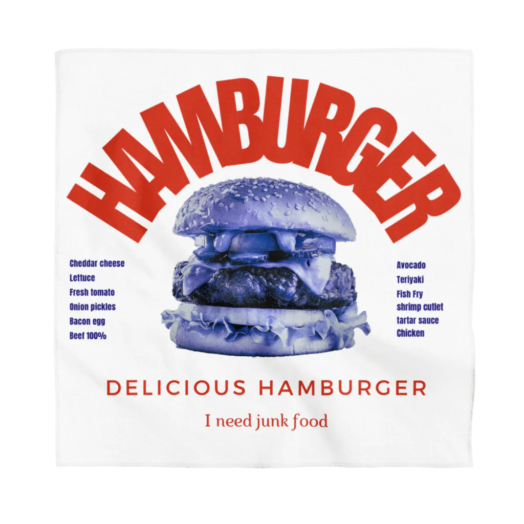 DeliciousHAMBURGERのDelicious HAMBERGER アメカジバーガー🍔小物 Bandana