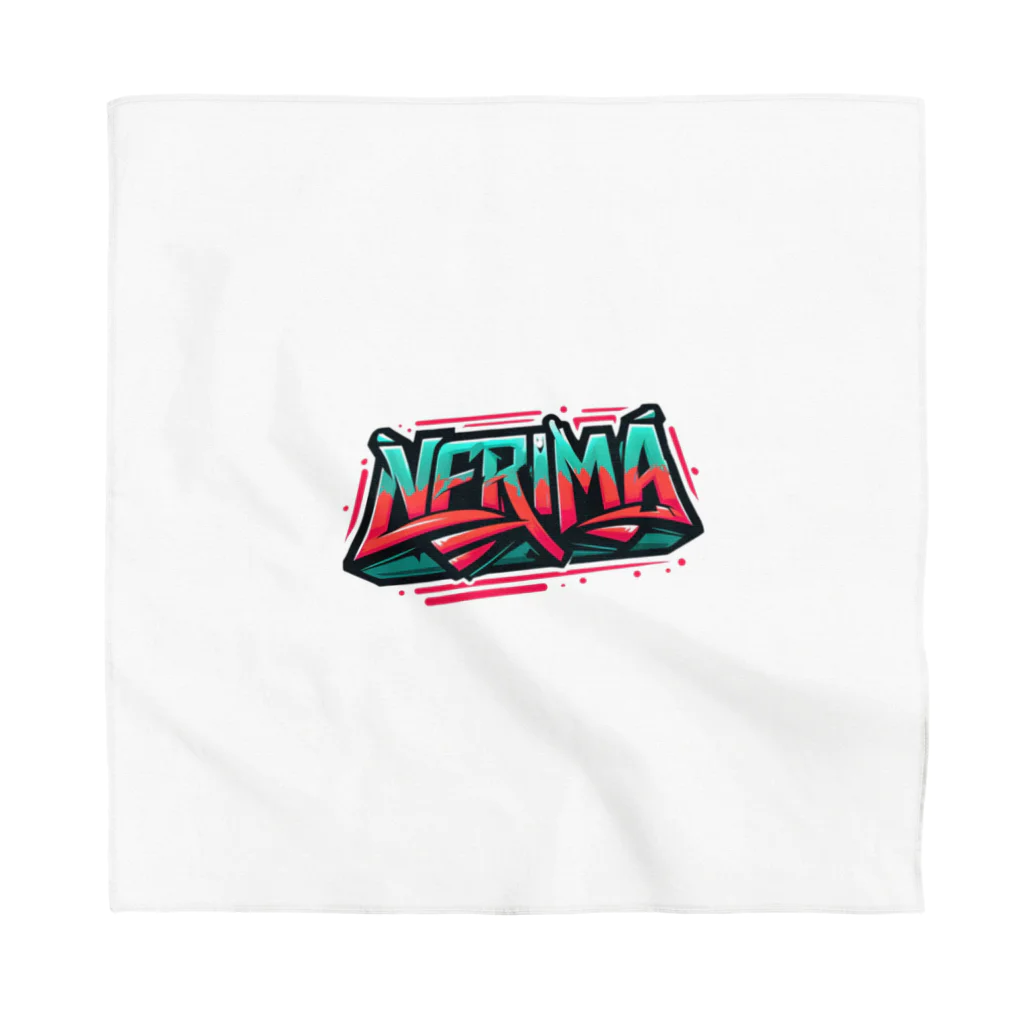 ore-journalのHipHopのグラフィティのロゴ「NERIMA(練馬)」 Bandana