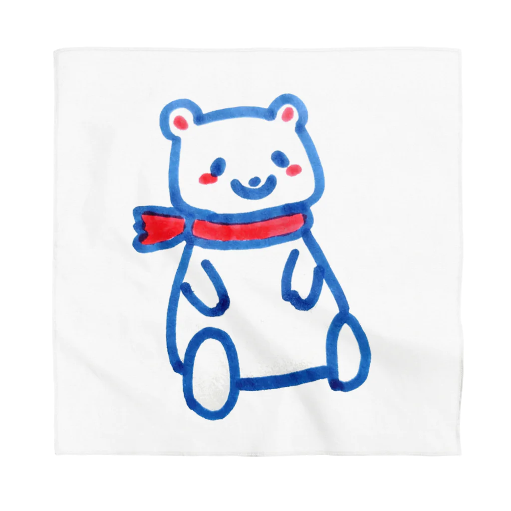 モチクマのシロクマくん Bandana