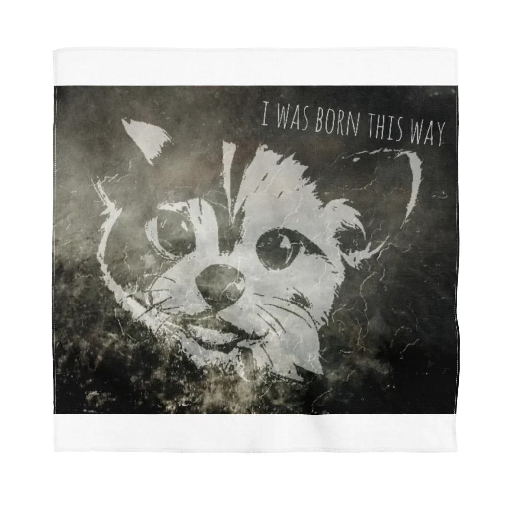 D7C7DC?B1のsmiley cat Bandana