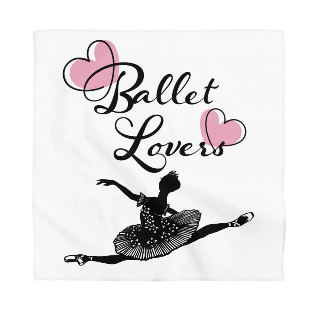 Saori_k_cutpaper_artのBallet Lovers Ballerina バンダナ