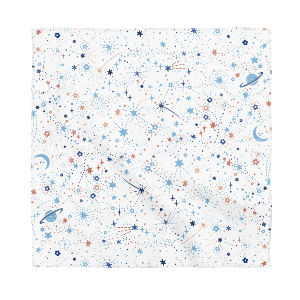 喫茶角砂糖の空色の星空 Bandana