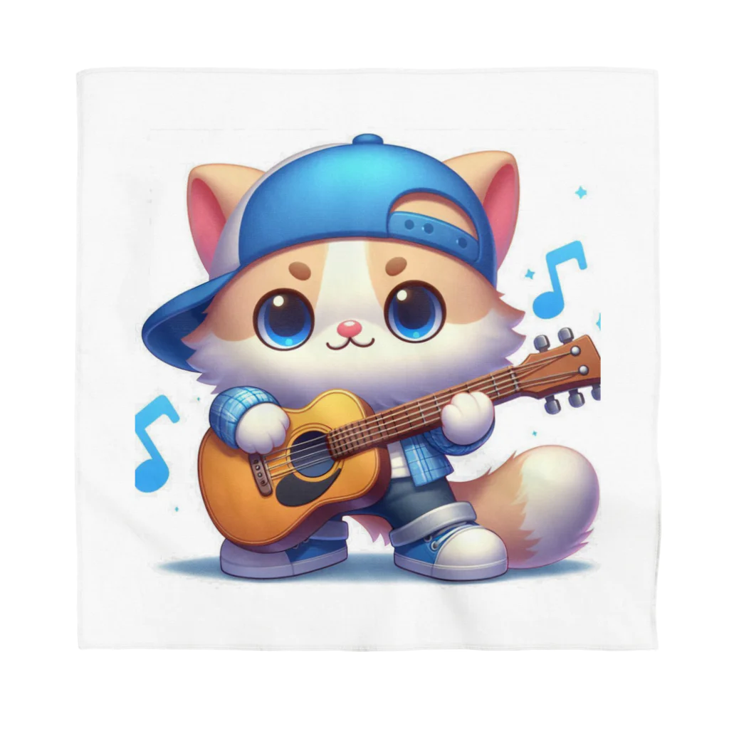 モンピパラダイスのにゃんこ🐱のリズムにノッテ🎵 Bandana