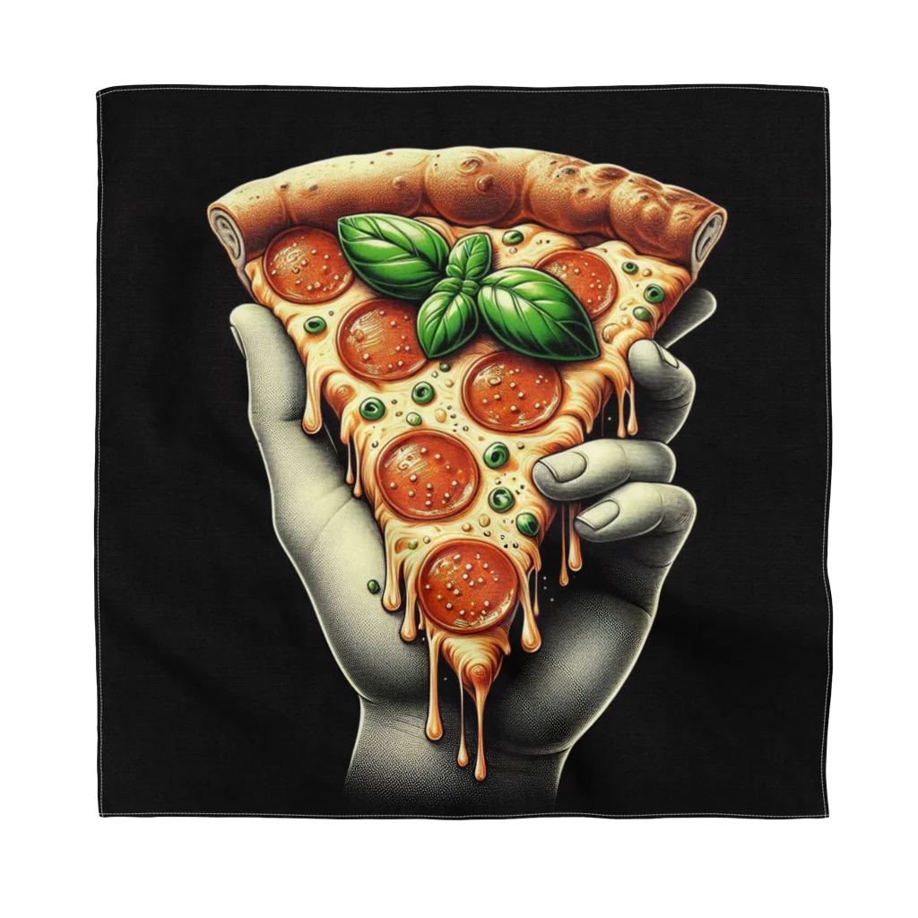 yuriseのおしゃれなpizzaのグッズ Bandana