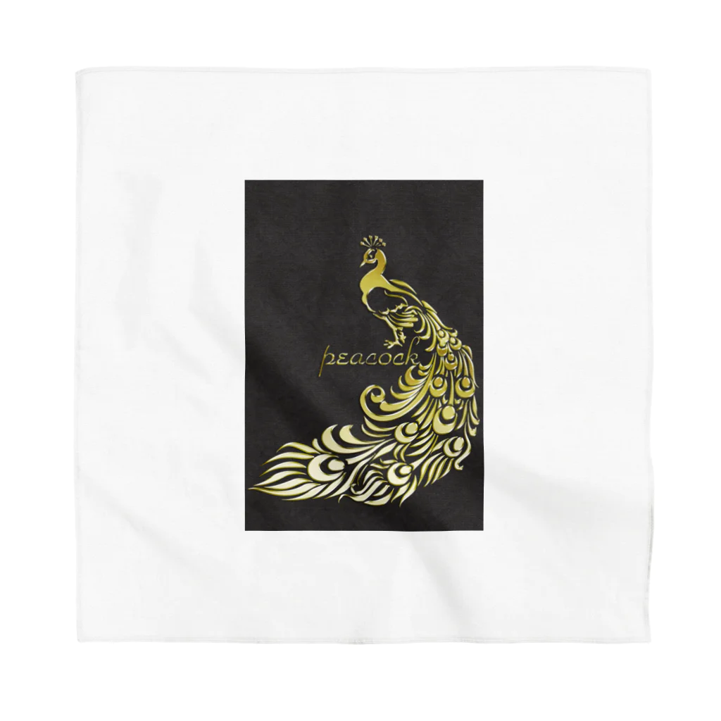 Ａ’ｚｗｏｒｋＳの黄金孔雀 Bandana