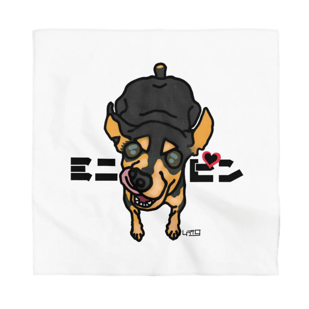 紫九商店 すずり店のチラホラ白髪ミニピン Bandana