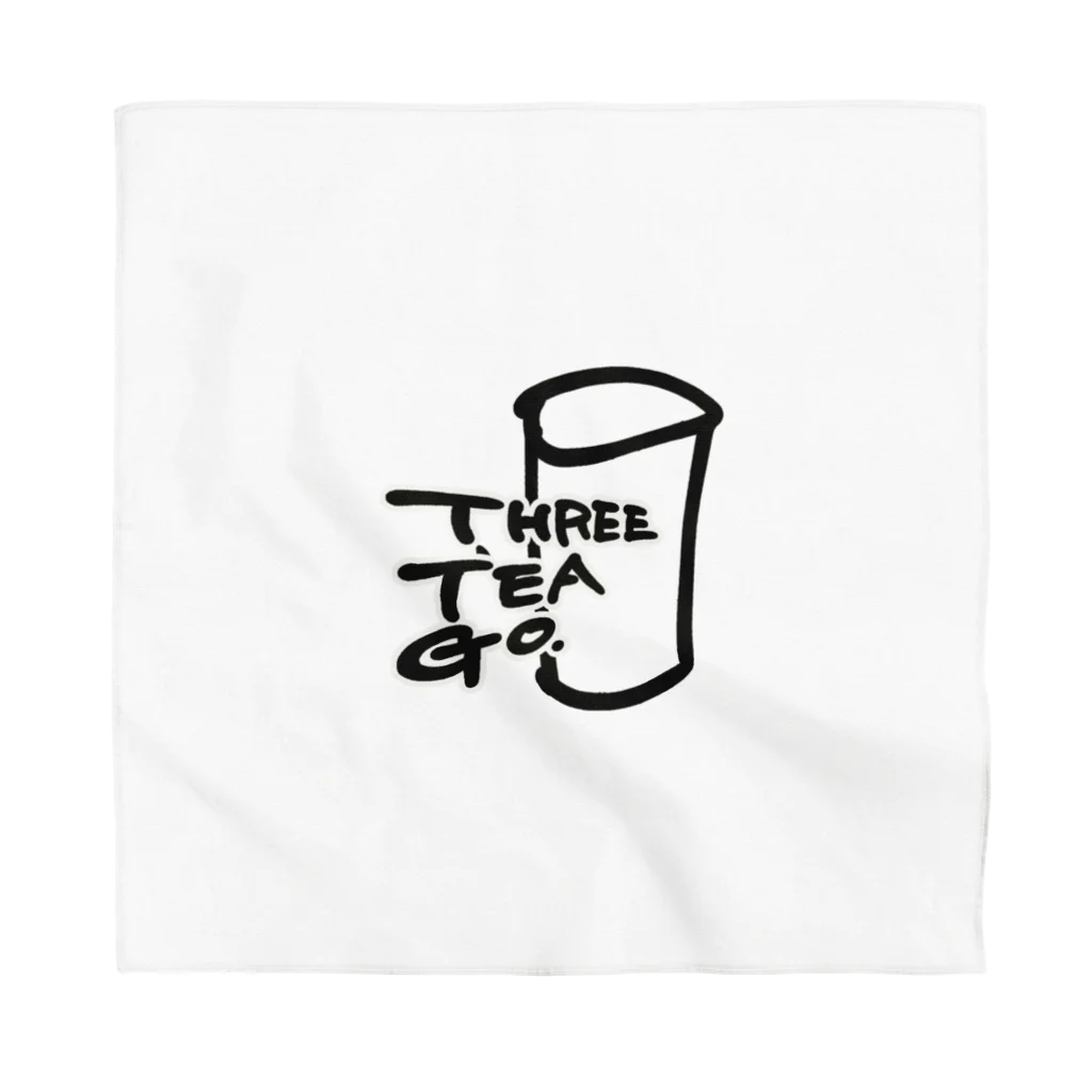 THREE TEA GO｜三茶散歩のTHREETEAGO バンダナ