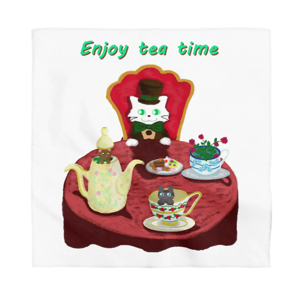 Yokokkoの店のEnjoy tea party♪ Bandana