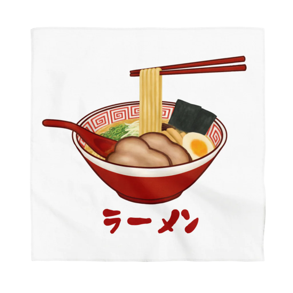 すとろべりーガムFactoryのラーメン バンダナ