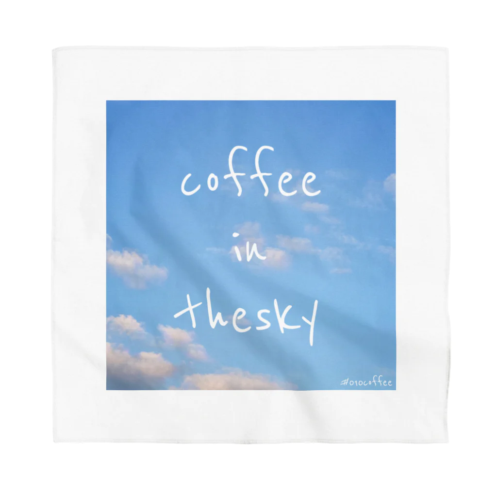 LuckyboysMuseum販売所 feat 010coffeeのcoffee in the sky バンダナ