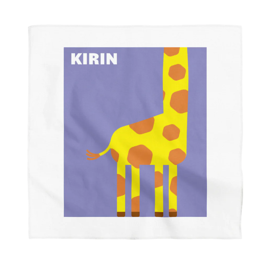 Nさんの自由なお店のKIRIN バンダナ