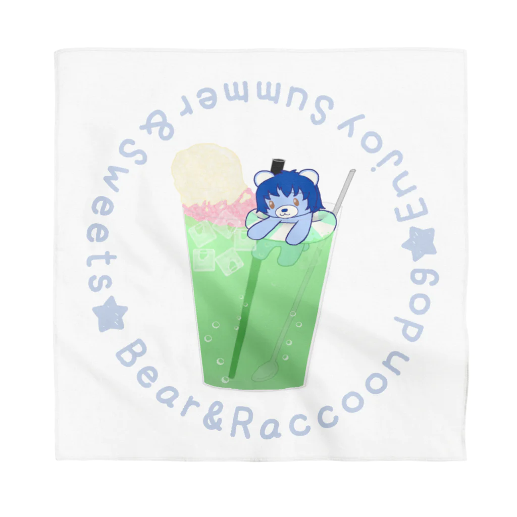 A＆OShopのEnjoy Summer＆Sweets くまver. Bandana