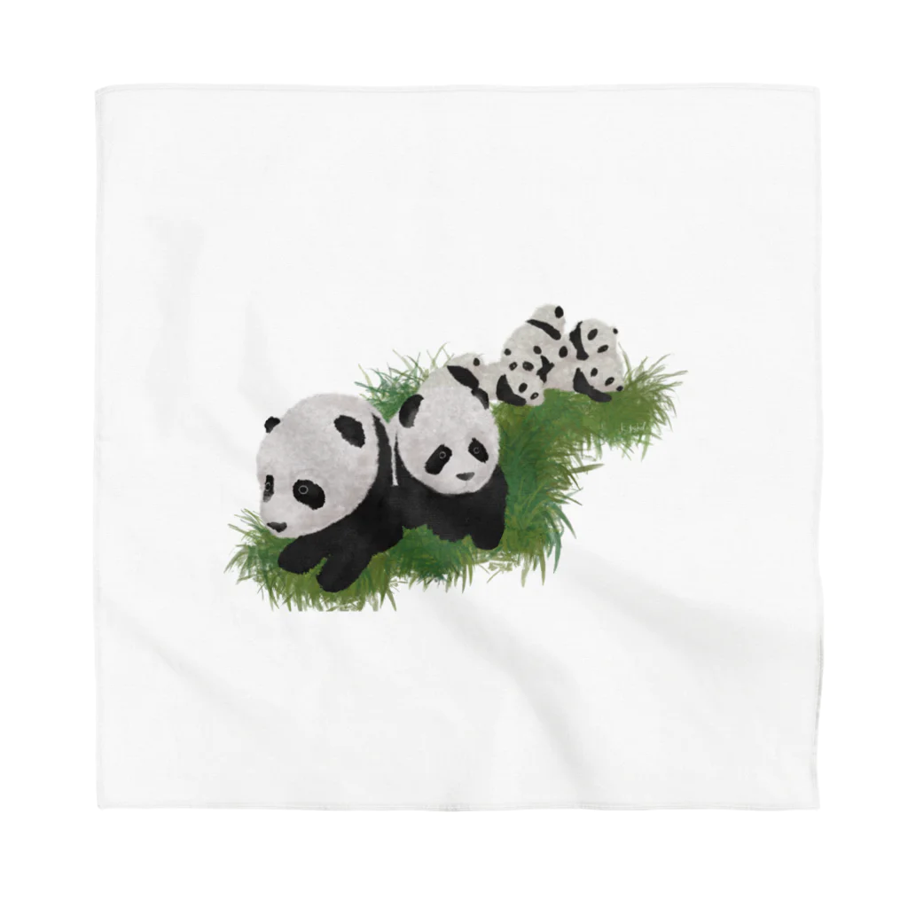 K.tskdのbaby  pandas Bandana