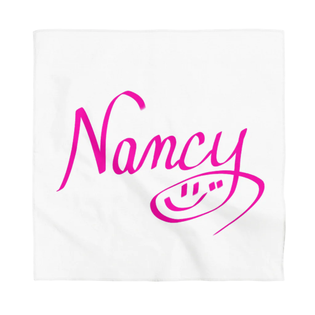 Nancyの自筆Nancy バンダナ