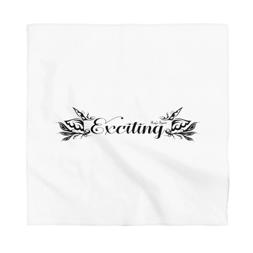 Ray's Spirit　レイズスピリットのExciting（BLACK） Bandana