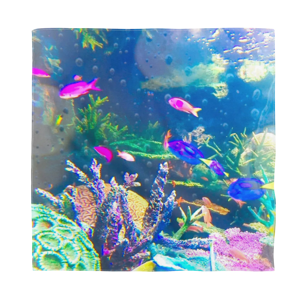 咲きショップのお魚いっぱいカラフル水族館 Bandana