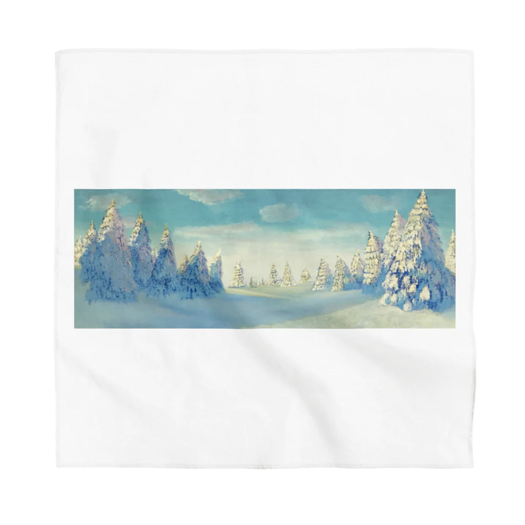 meiyuのお店の雪景色 Bandana