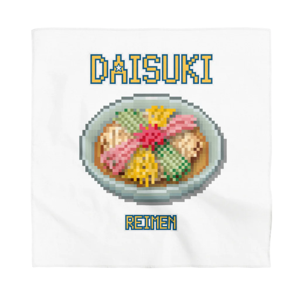 猫と釣り人のレイメン(ドット絵) Bandana