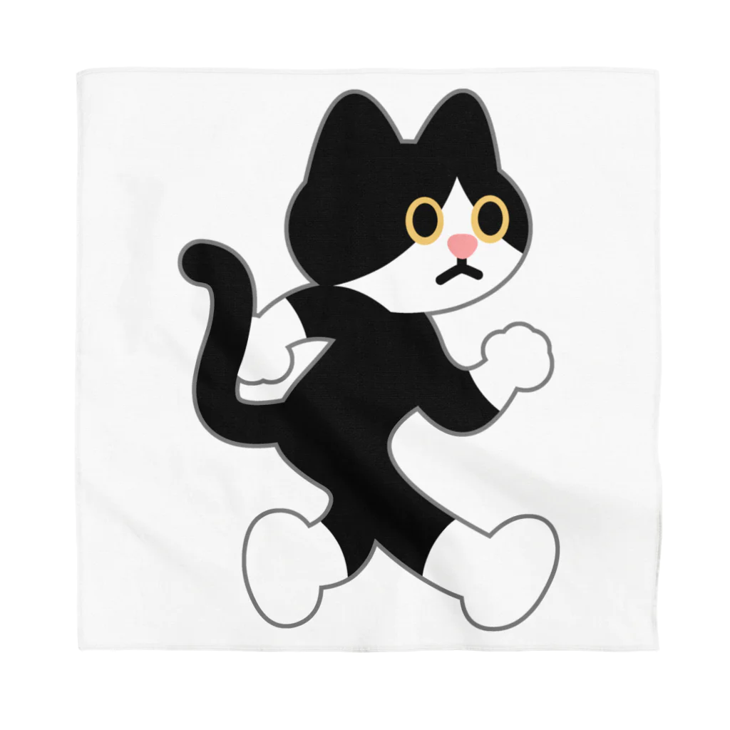 嶌星堂の飛び出し坊や猫 Bandana