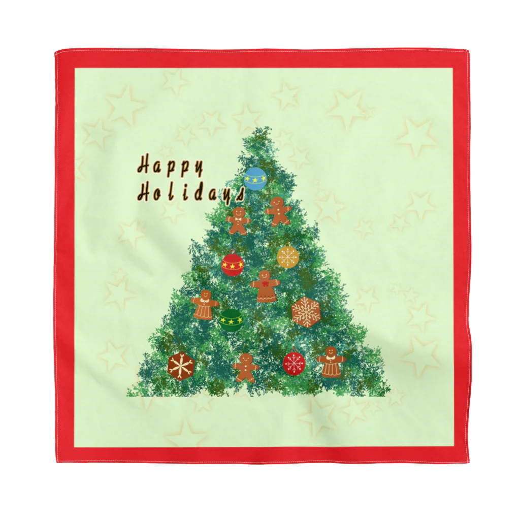 satoharuのHappy Holidays Bandana