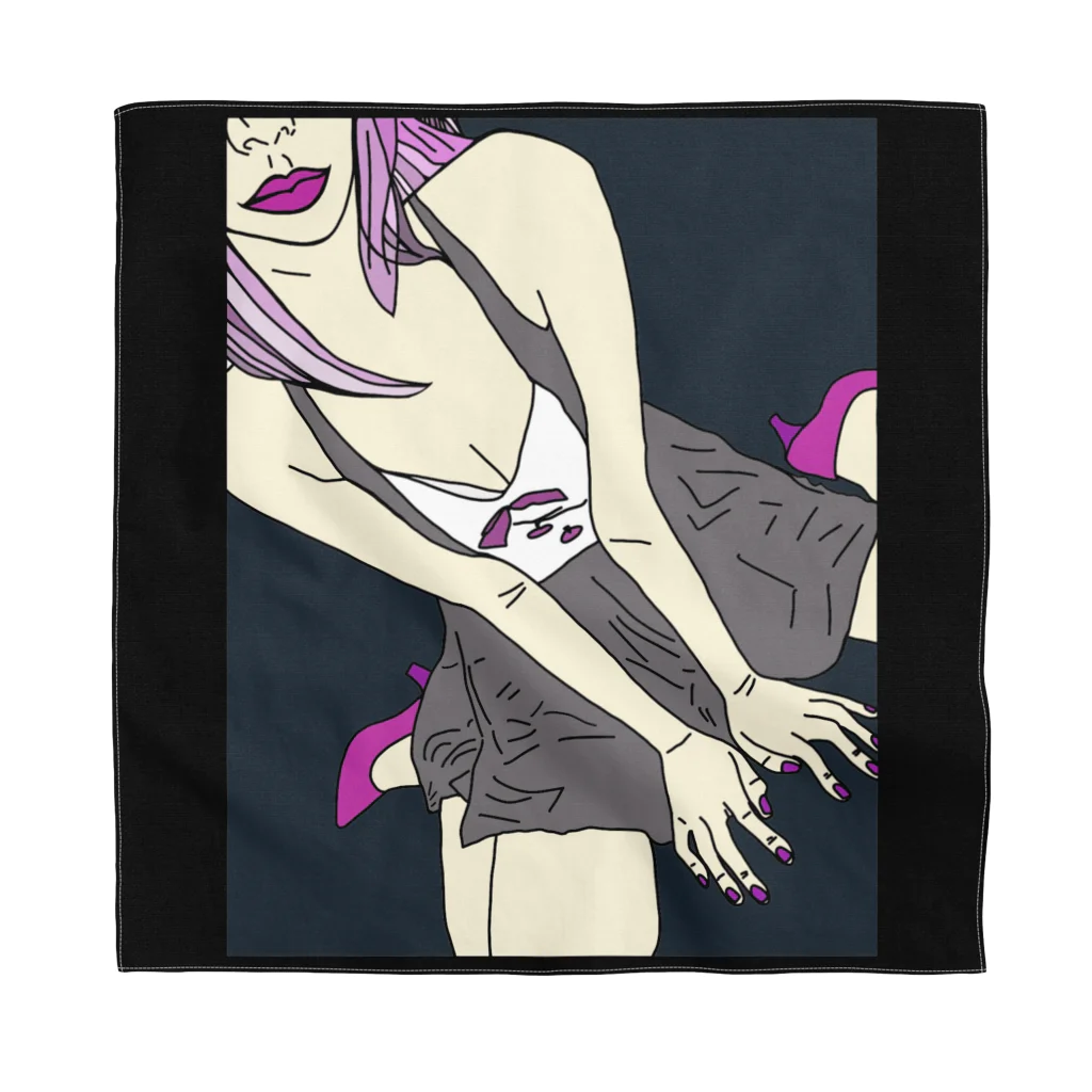 めんへら期。の貧乳の谷間 Bandana