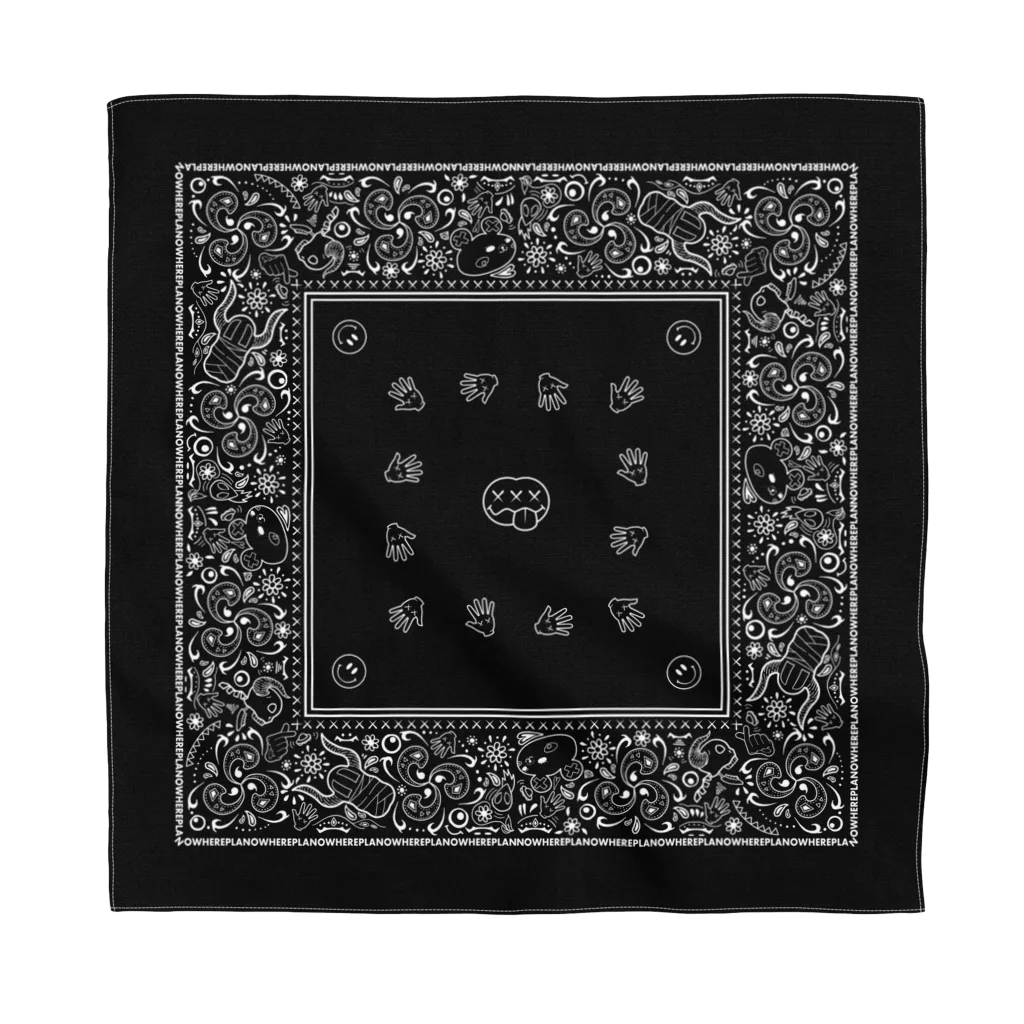 NowhereplanのNowhereplan Paisley Bandana Bandana