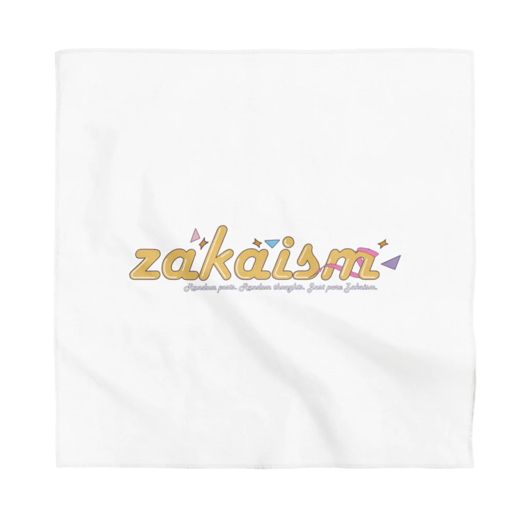 nogidoki_のZakaism logo yonki live inspired design Bandana