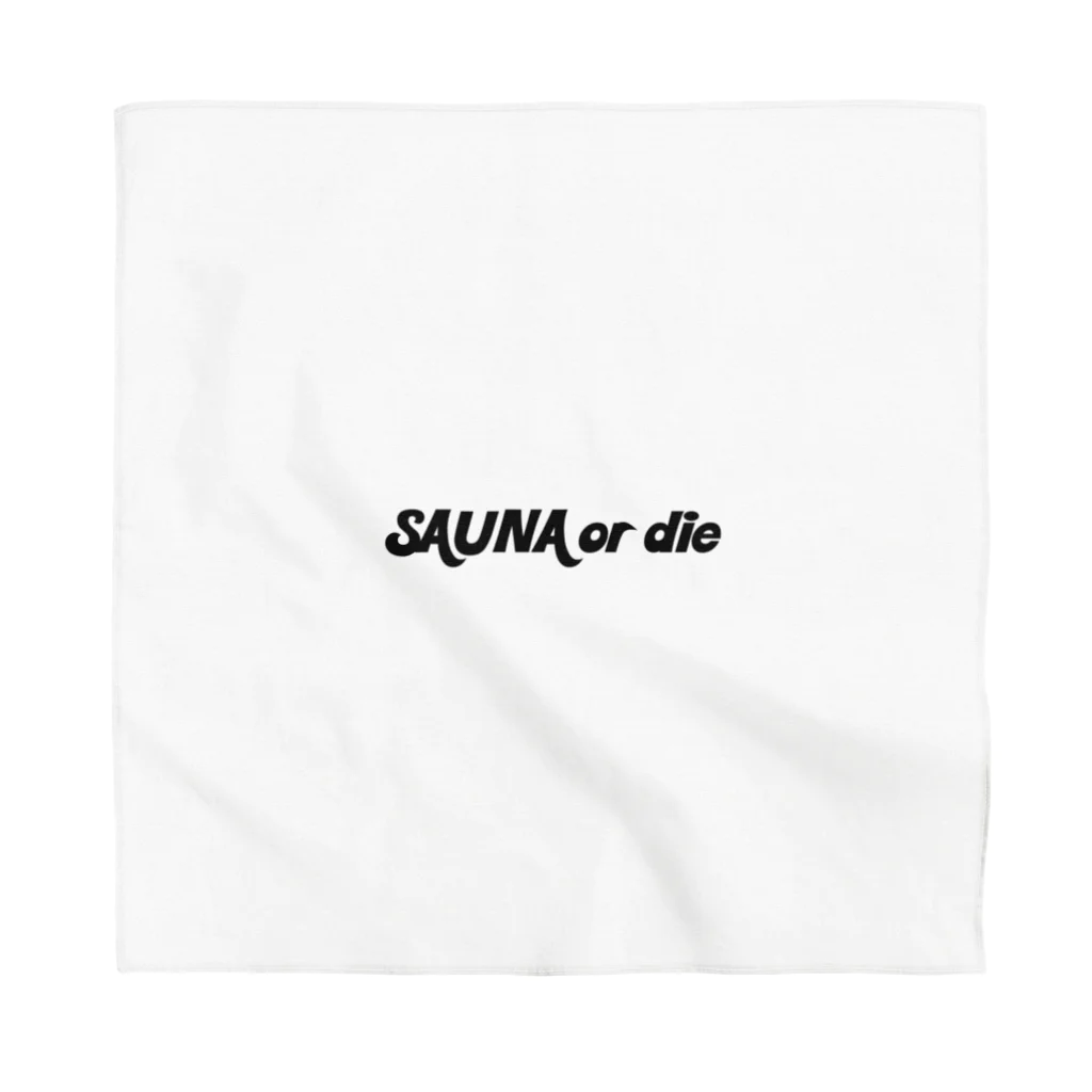 SAUNA or dieのSAUNA or die バンダナ