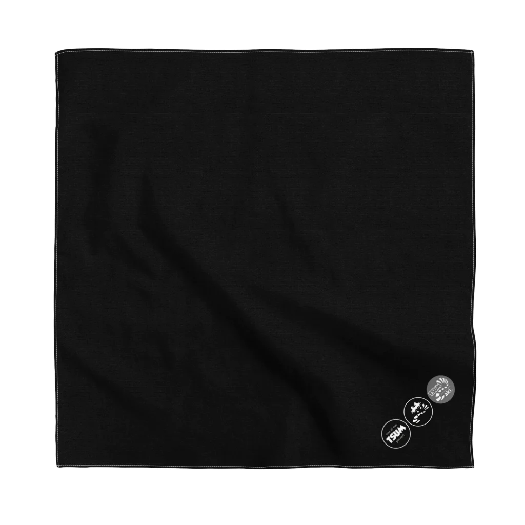 TSUMch aki.のあ！ 黒いバンダナ Bandana