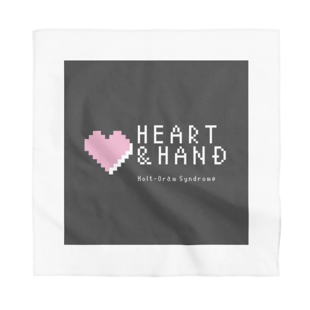 ハート&ハンドのスタイリッシュなHeart & Hand バンダナ