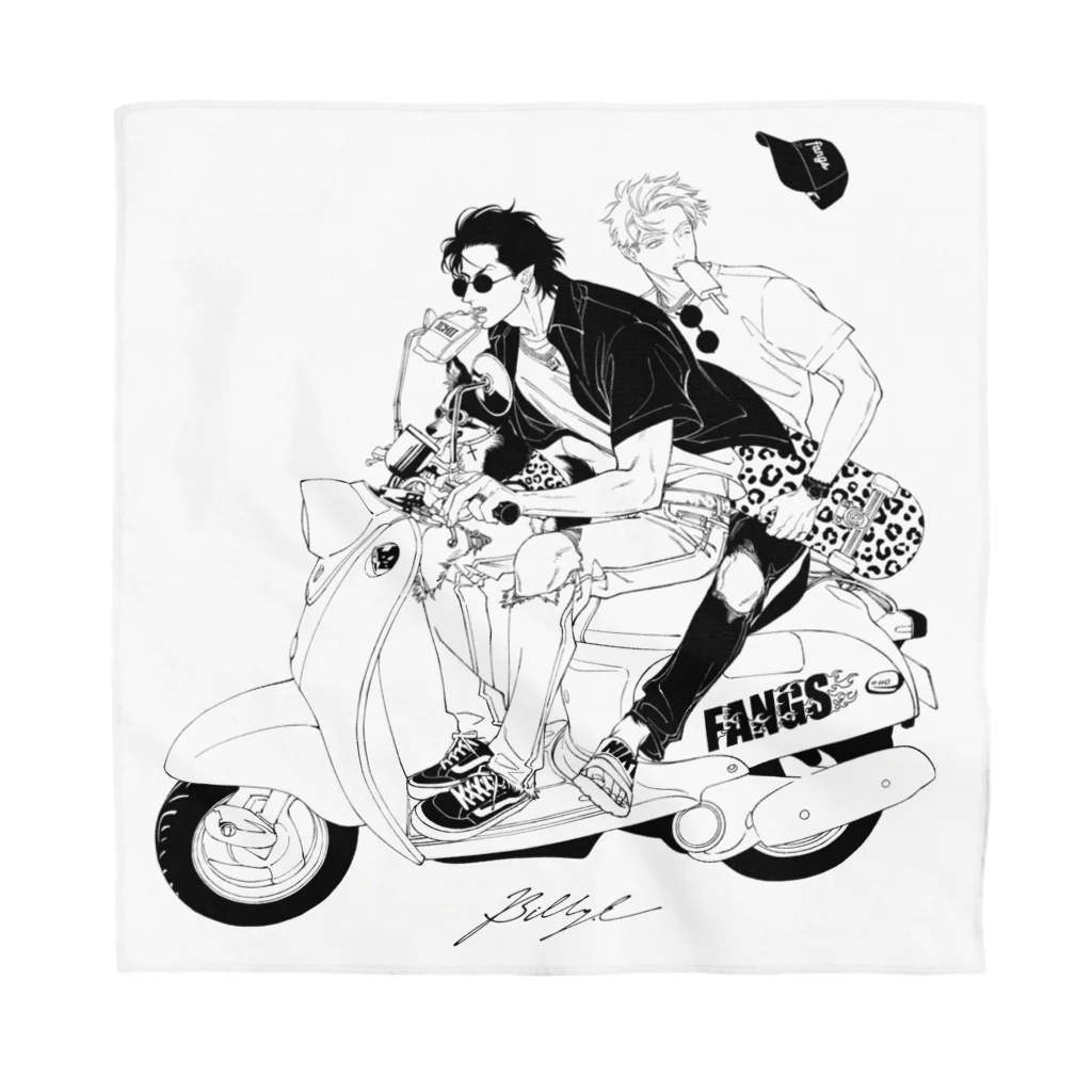 ビリー・バリバリーのSCOOTER Bandana