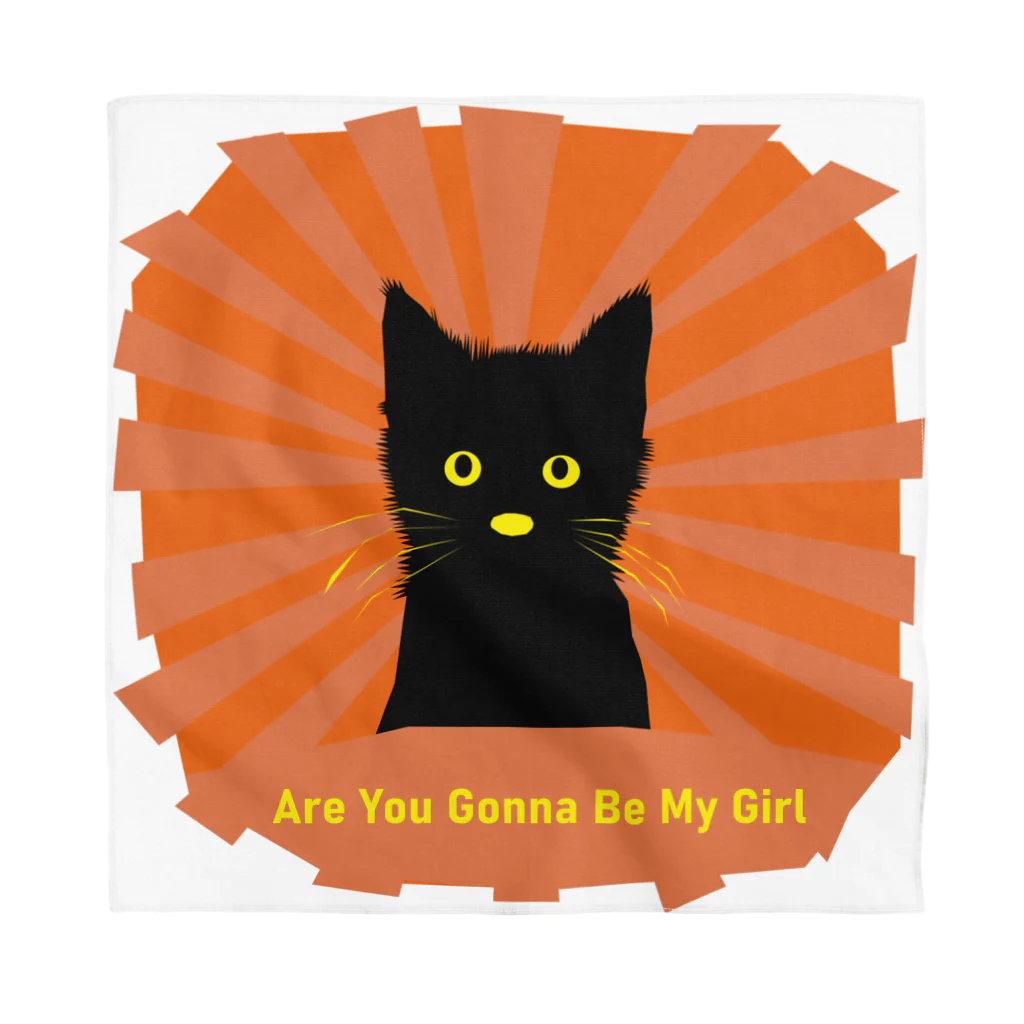 SOKICHISAITOのAre You Gonna Be My Girl 002 Bandana