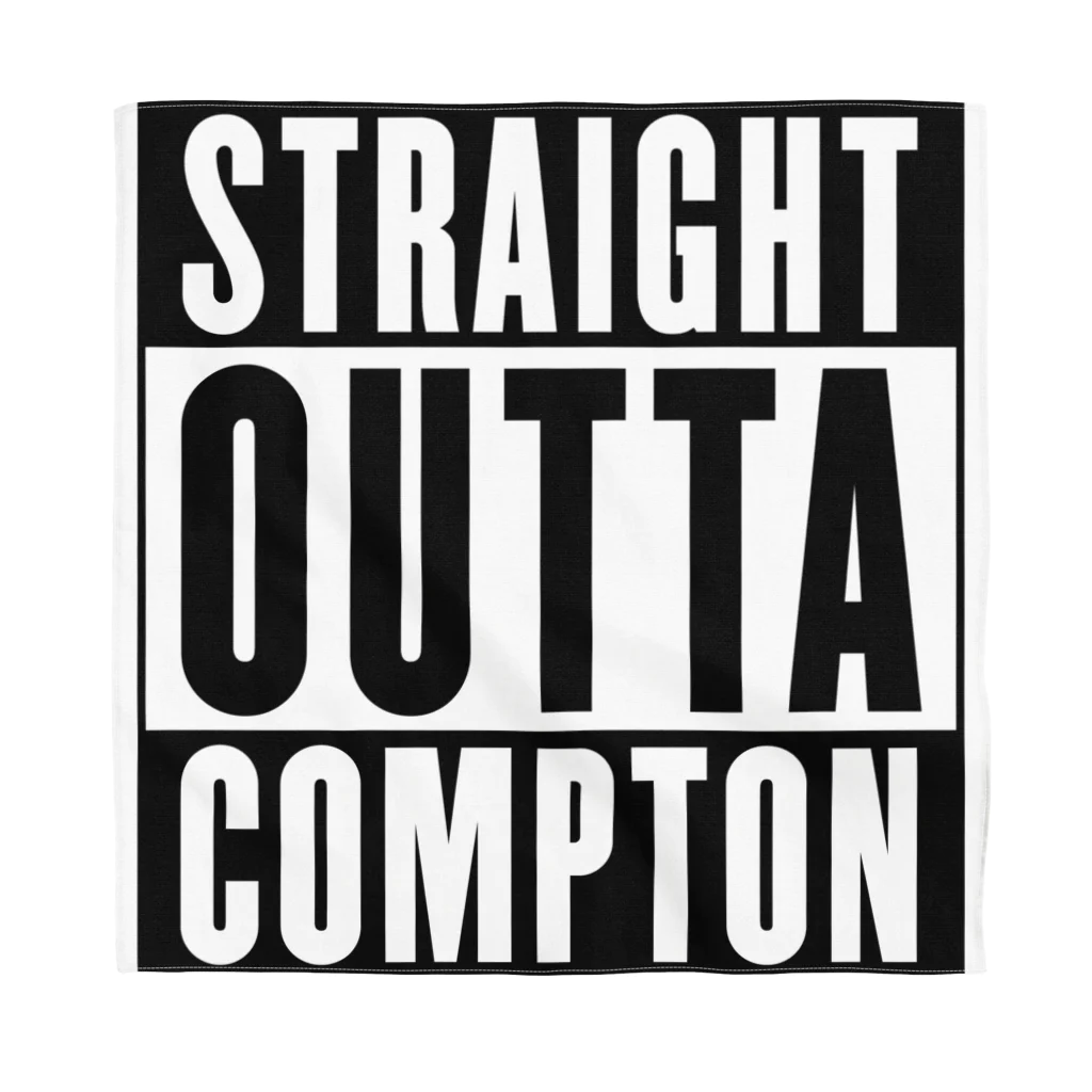 DRIPPEDのSTRAIGHT OUTTA COMPTON- ストレイト・アウタ・コンプトン- バンダナ