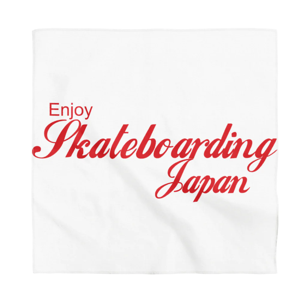 Skateboarding JapanのEnjoy Skateboarding Japan バンダナ