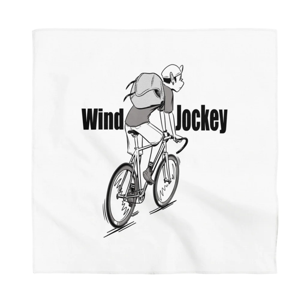 nidan-illustrationの"Wind Jockey" Bandana