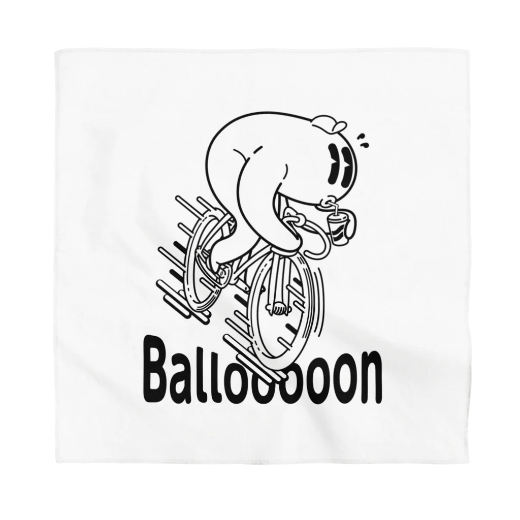 nidan-illustrationの"Ballooooon" #1 バンダナ