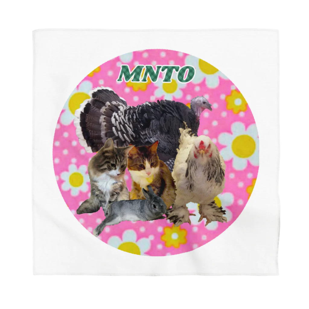 mnto雑貨洋品店のmntoつくね仲間入りver Bandana