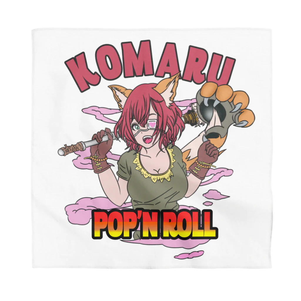 POP'N ROLLのkomaru×pop'n rollコラボ02 バンダナ