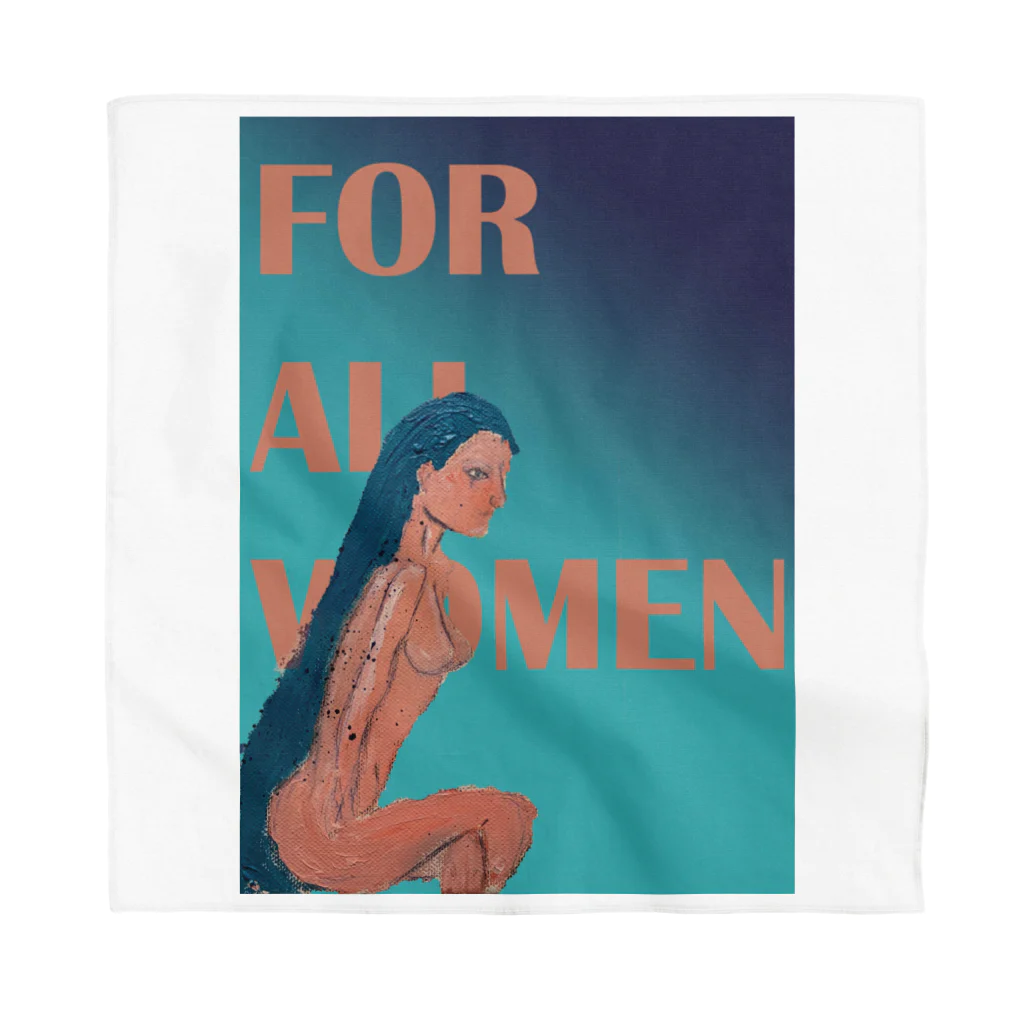 Yuta YoshiのFor all women 5 Bandana