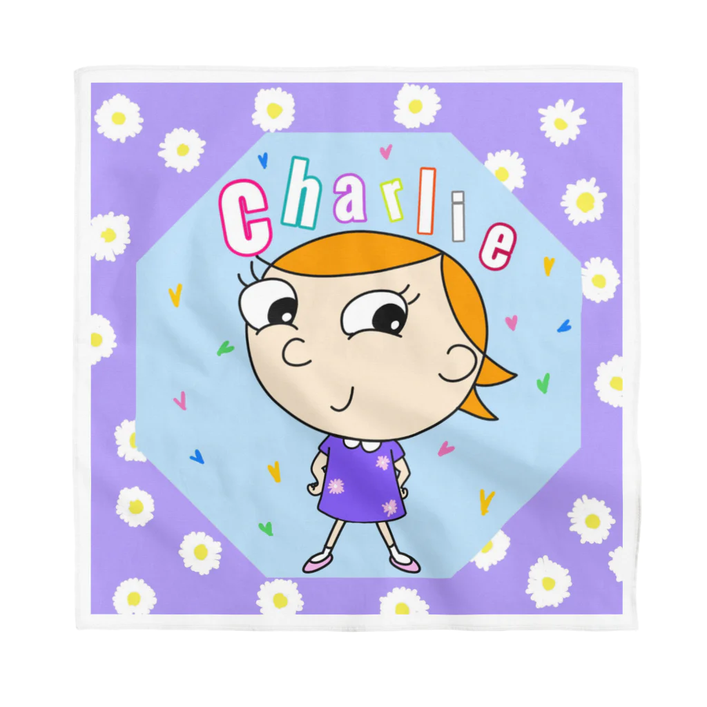 charlolのCharlieサークル バンダナ