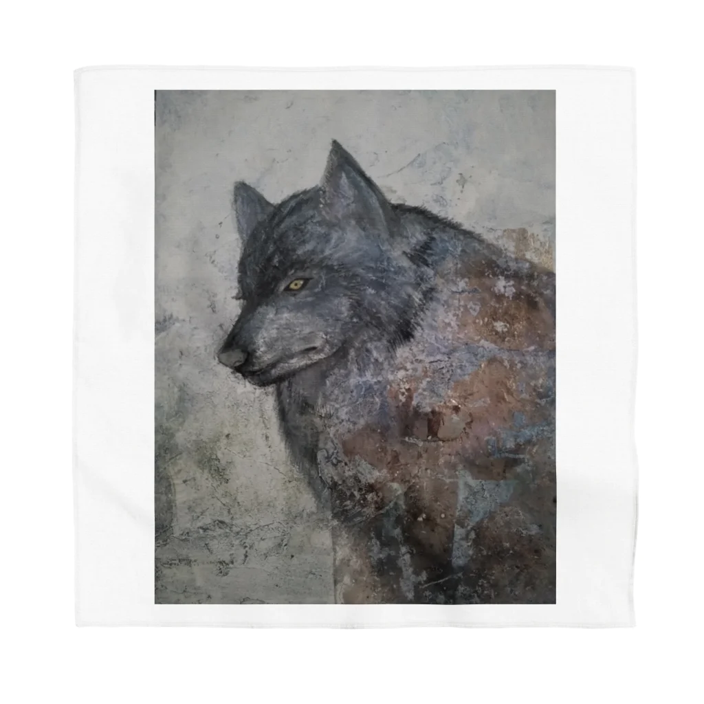 今井康絵公式ショップのWolf Bandana