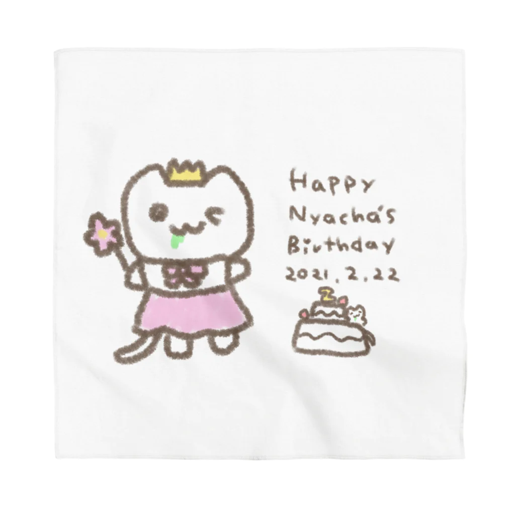 NYACHA&BOOCHAのNYACHA Birthday 2021 Bandana