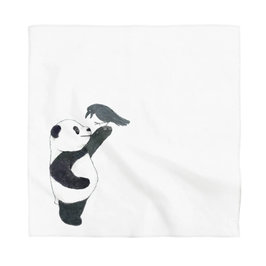 すなぱんだの子ぱんだカラス Bandana