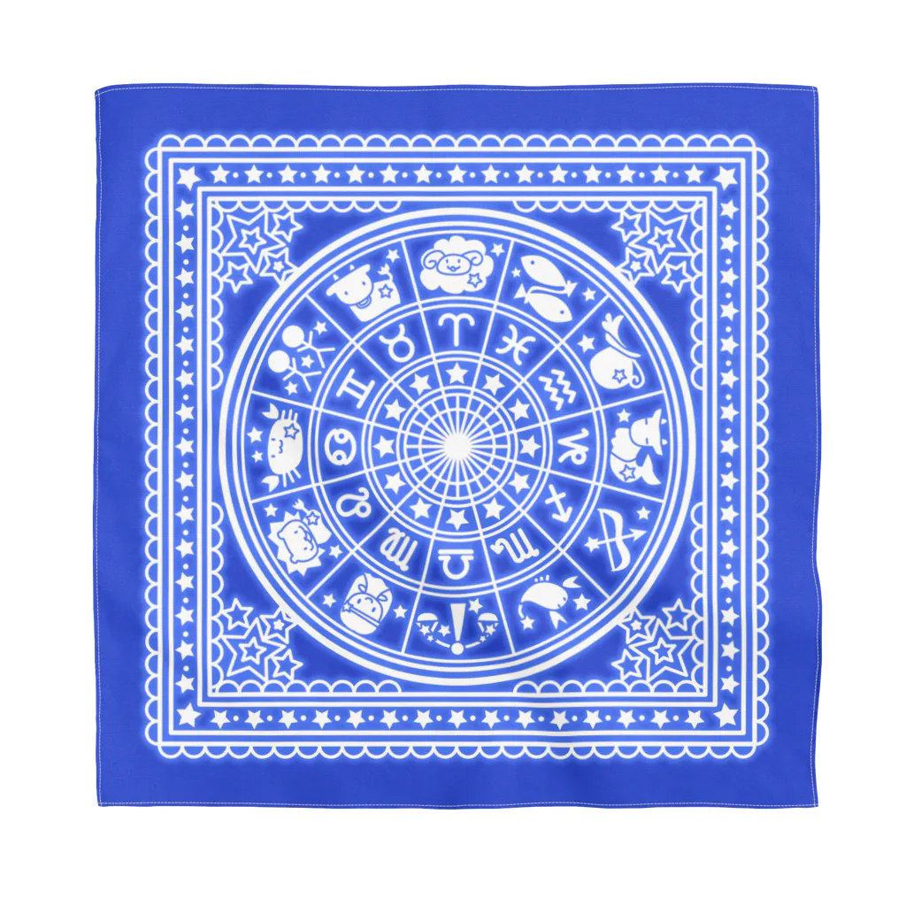 面白札屋のゆるいホロスコープ Bandana